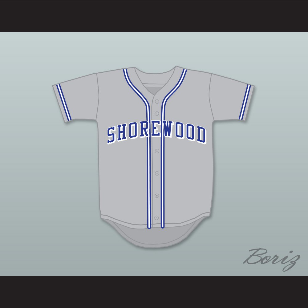 Blake Snell 4 Shorewood High School Thunderbirds Gray Baseball Jersey 1 —  BORIZ