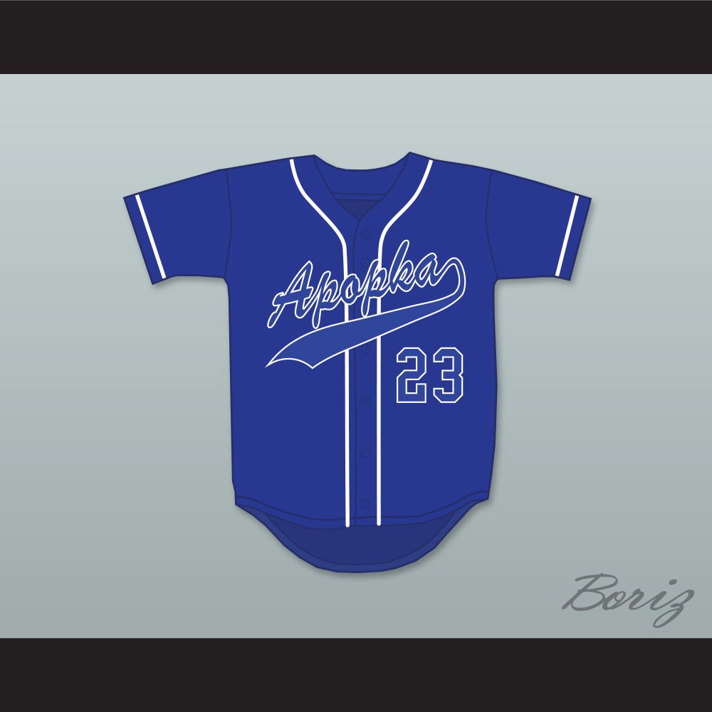 Zack Greinke 23 Apopka High School Darters Blue Baseball Jersey 1