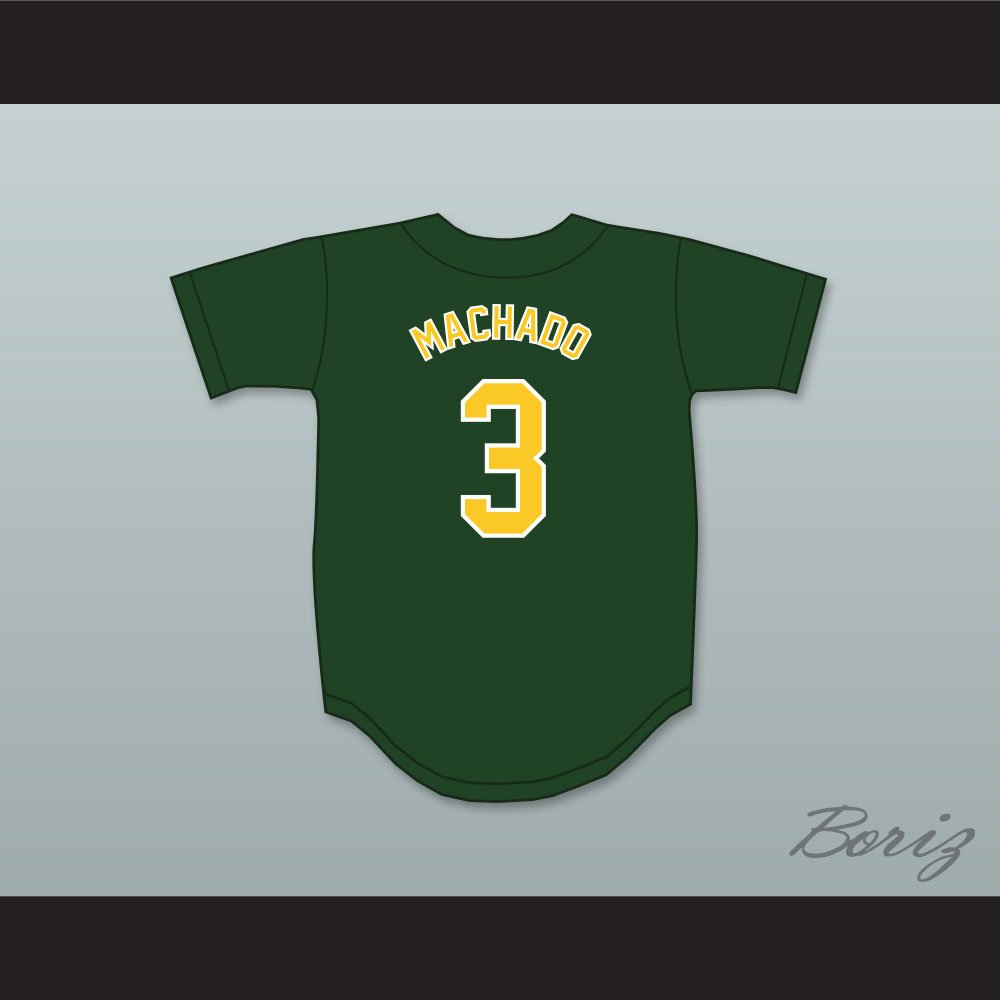 Manny Machado 3 Brito Miami Private School Panthers Dark Green Baseball  Jersey 2 — BORIZ