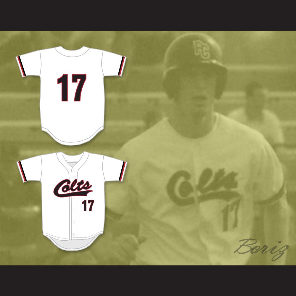 Max Scherzer 17 Parkway Central High School Colts White Baseball Jersey 1 —  BORIZ