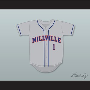 Mike Trout 1 Millville Senior High School Thunderbolts Gray Baseball Jersey  2 — BORIZ