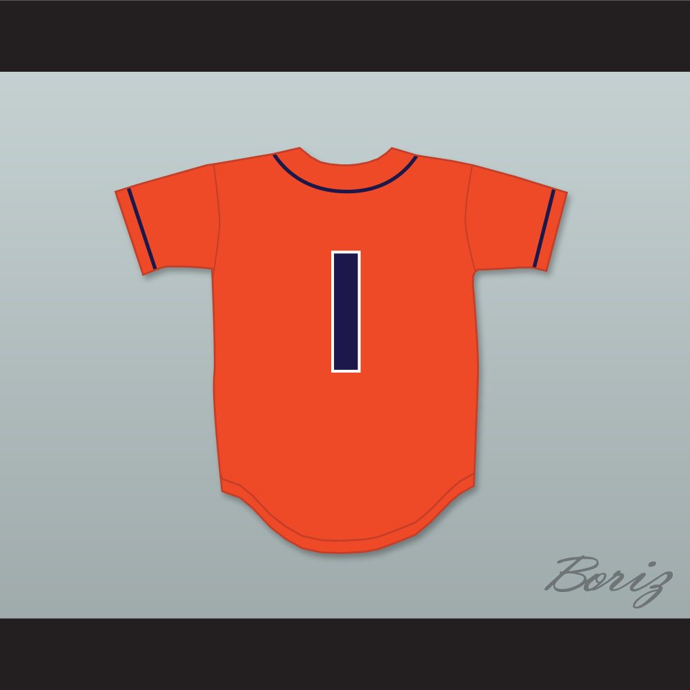 Mike Trout 1 Millville Senior High School Thunderbolts Orange Baseball  Jersey 1 — BORIZ