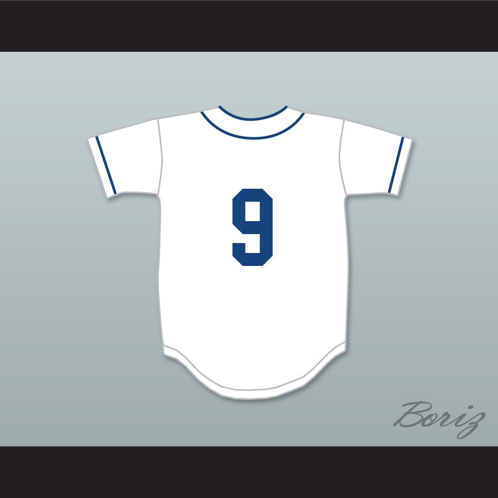 Reggie Jackson 9 Cheltenham High School Panthers White Baseball Jersey 1 —  BORIZ