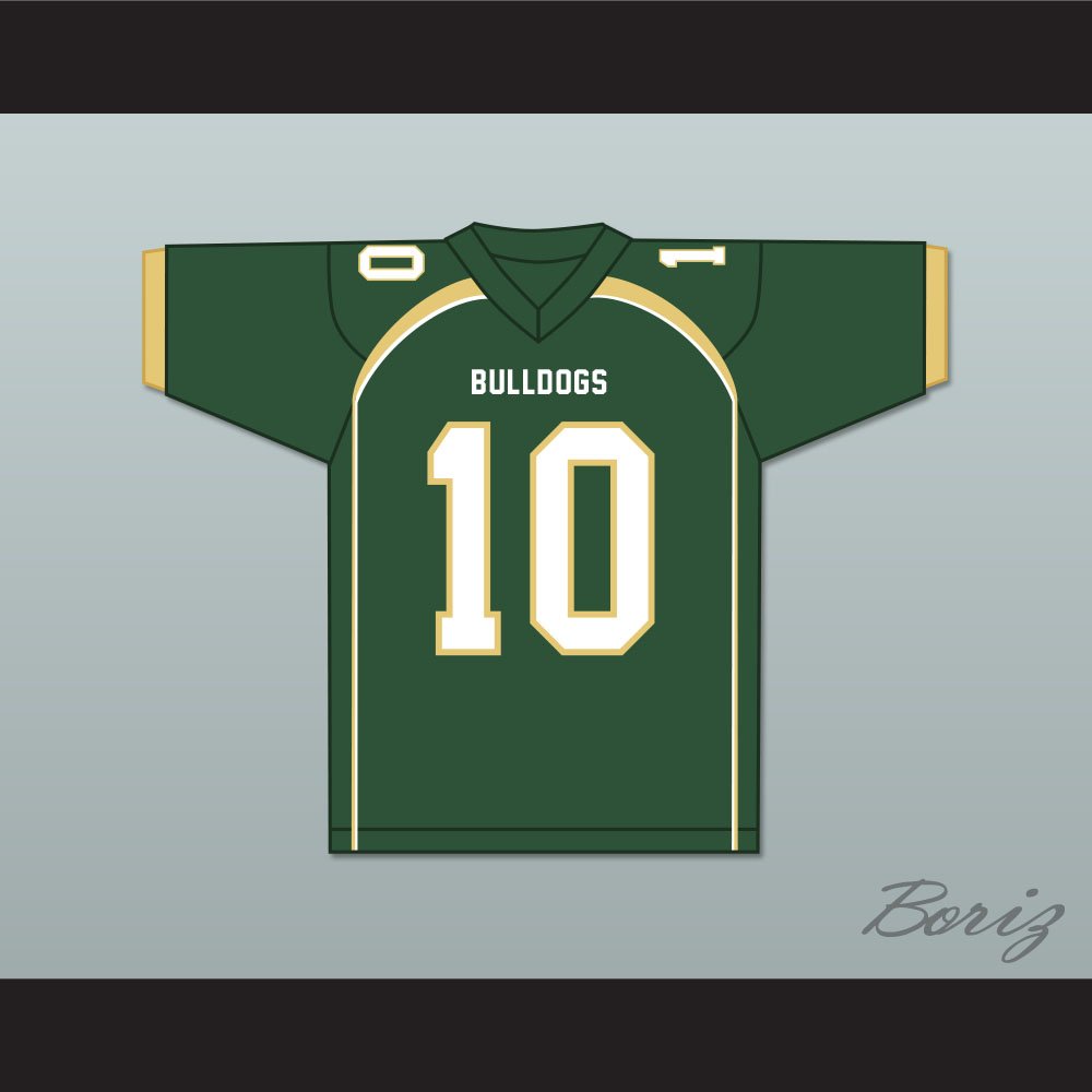 Joe Burrow 10 Athens High School Bulldogs Green Football Jersey 2 — BORIZ