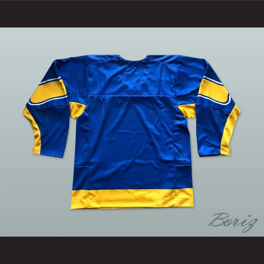 Ukraine National Team Blue Hockey Jersey — BORIZ