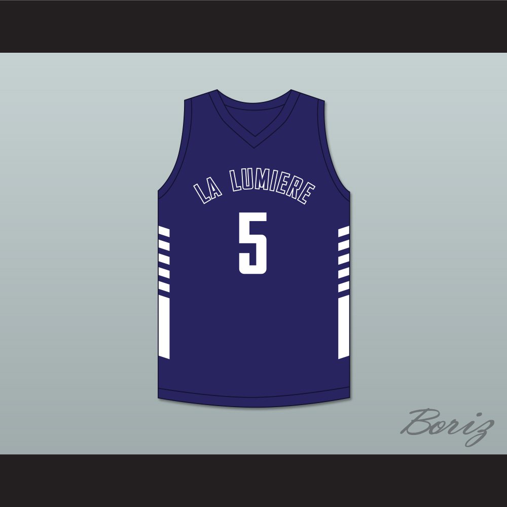 Jaden Ivey 5 La Lumiere School Lakers Navy Blue Basketball Jersey 2 — BORIZ
