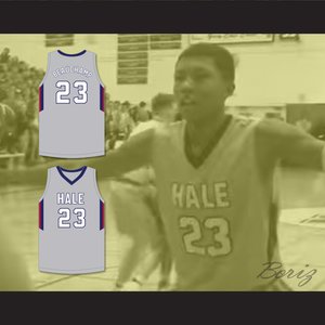 MarJon Beauchamp 23 Nathan Hale High School Raiders Red Basketball Jersey 1  — BORIZ