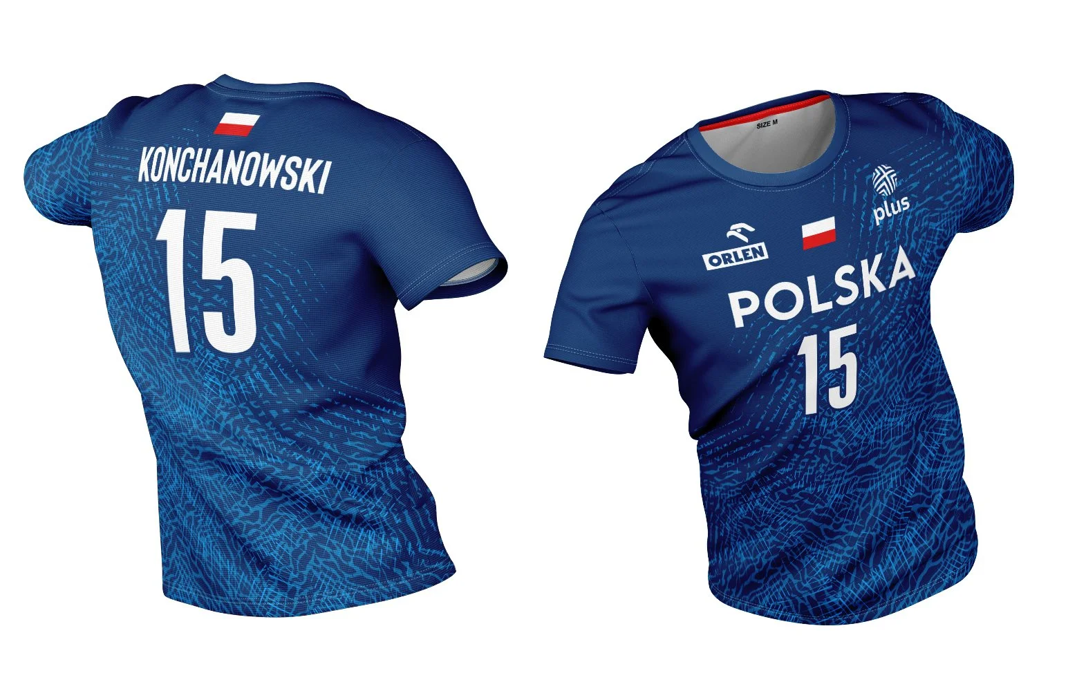 Poland Volleyball Jersey, Home and Away, Custom Name Number , National Team Design class custom