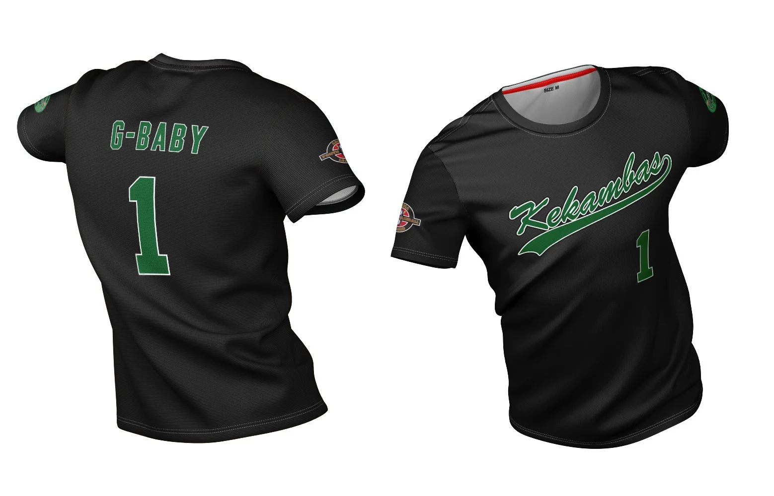 KEKAMBAS High School Sewn baseball jersey hardballs g baby