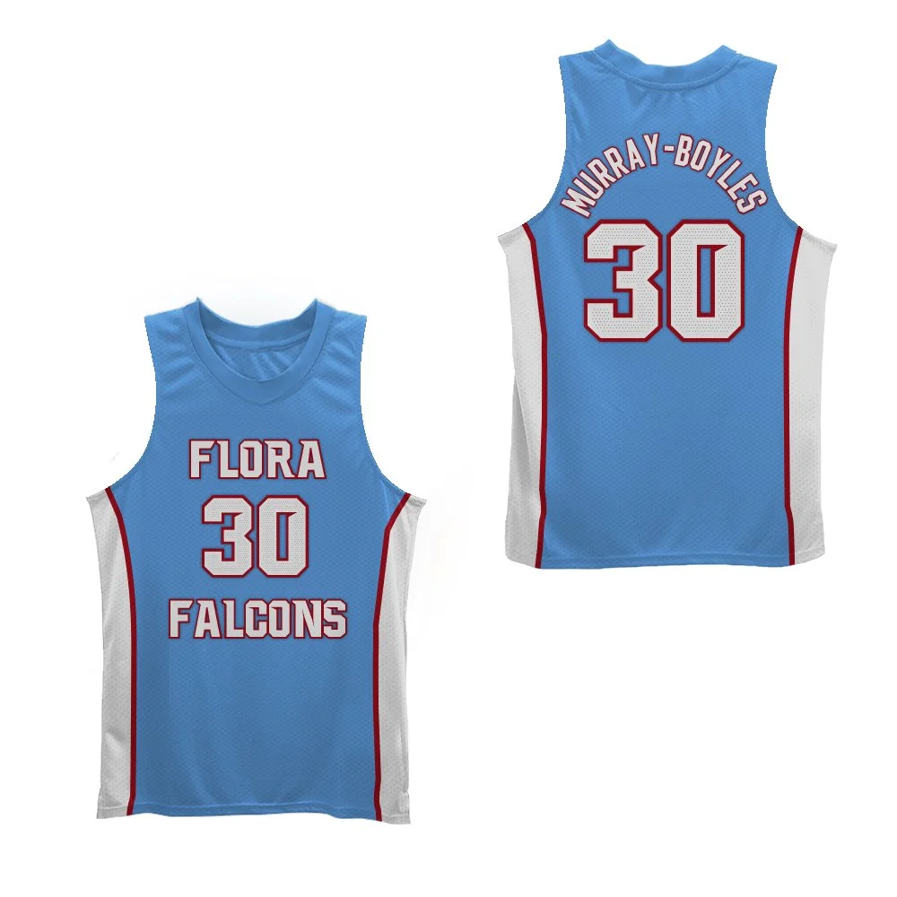 Collin Murray-Boyles High School Basketball Jersey Hoop Dreams sewn Colors custom Flora