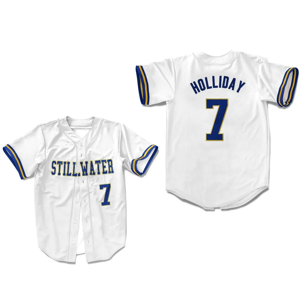 Ethan Holliday High School Sewn baseball jersey Tucson, Arizona Austin, Texas Stillwater High School