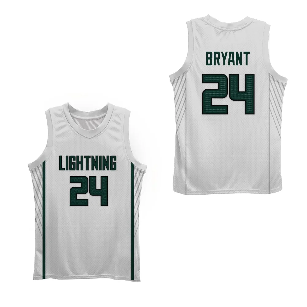Carter Bryant Sage Hill basketball Jersey Hoop Dreams sewn Colors custom Riverside