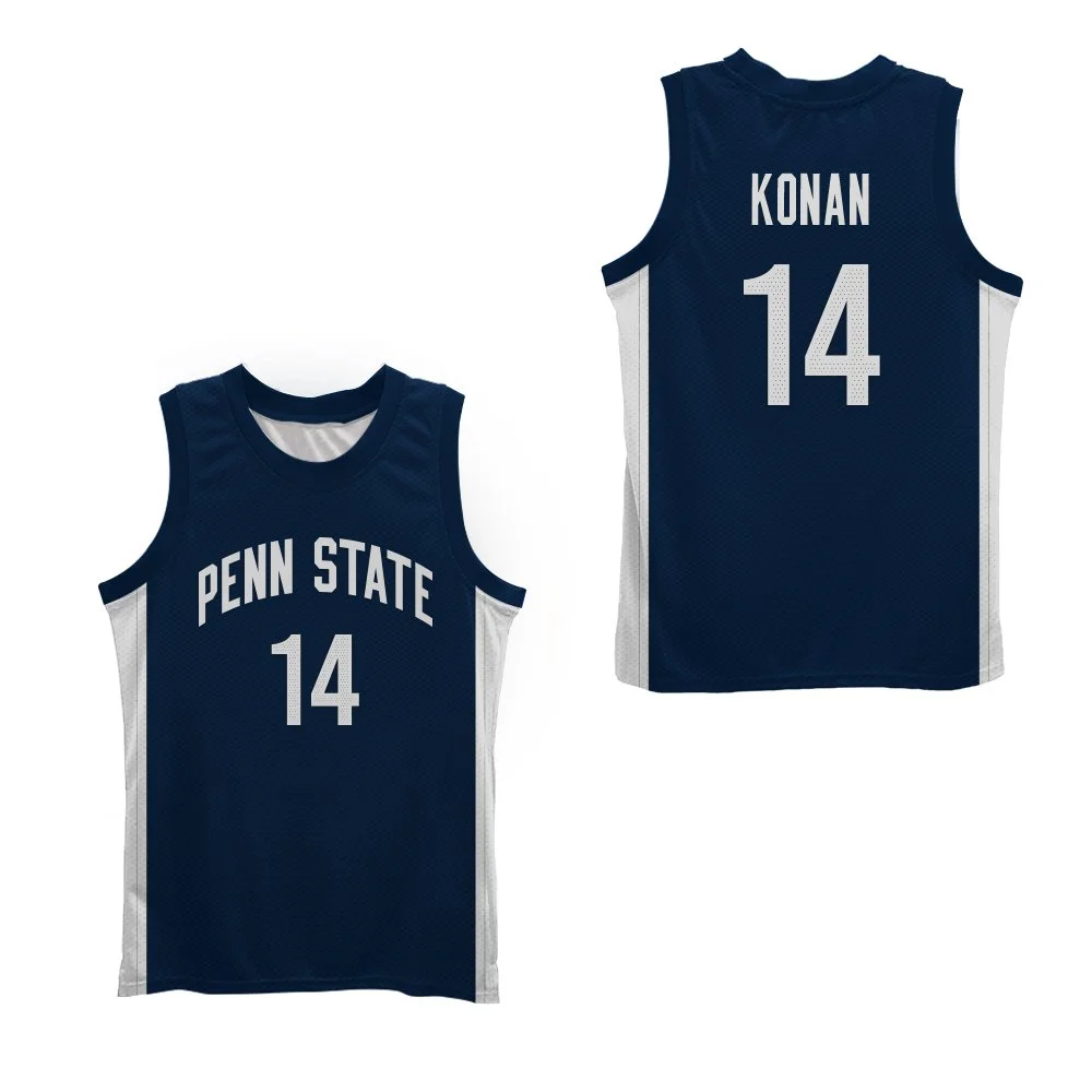 Yanic Konan Niederhäuser basketball Jersey Hoop sewn Colors custom Los Angeles