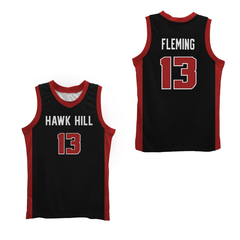 Rasheer Fleming basketball Jersey Hoop sewn Colors custom Phoenix