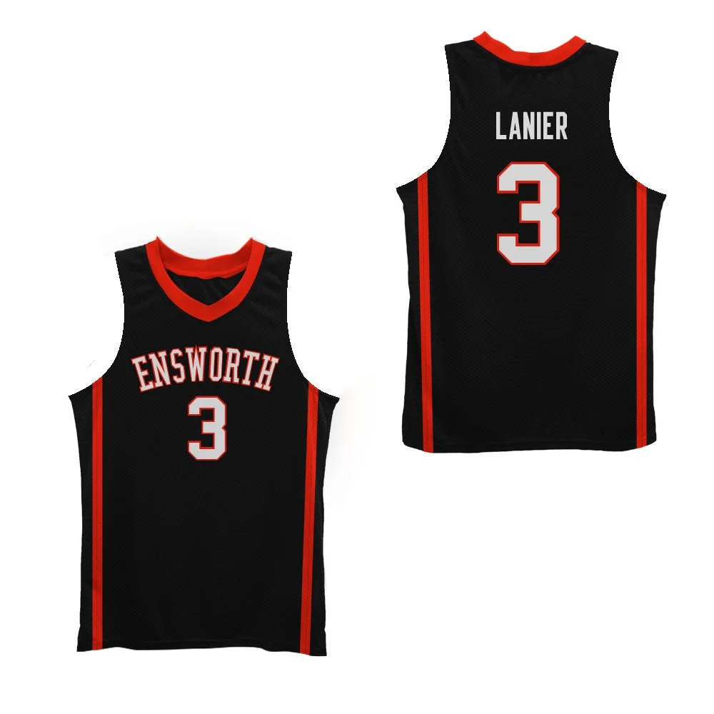 Chaz Lanier Basketball Jersey Detroit Pistons Nashville Tennessee North Florida High school