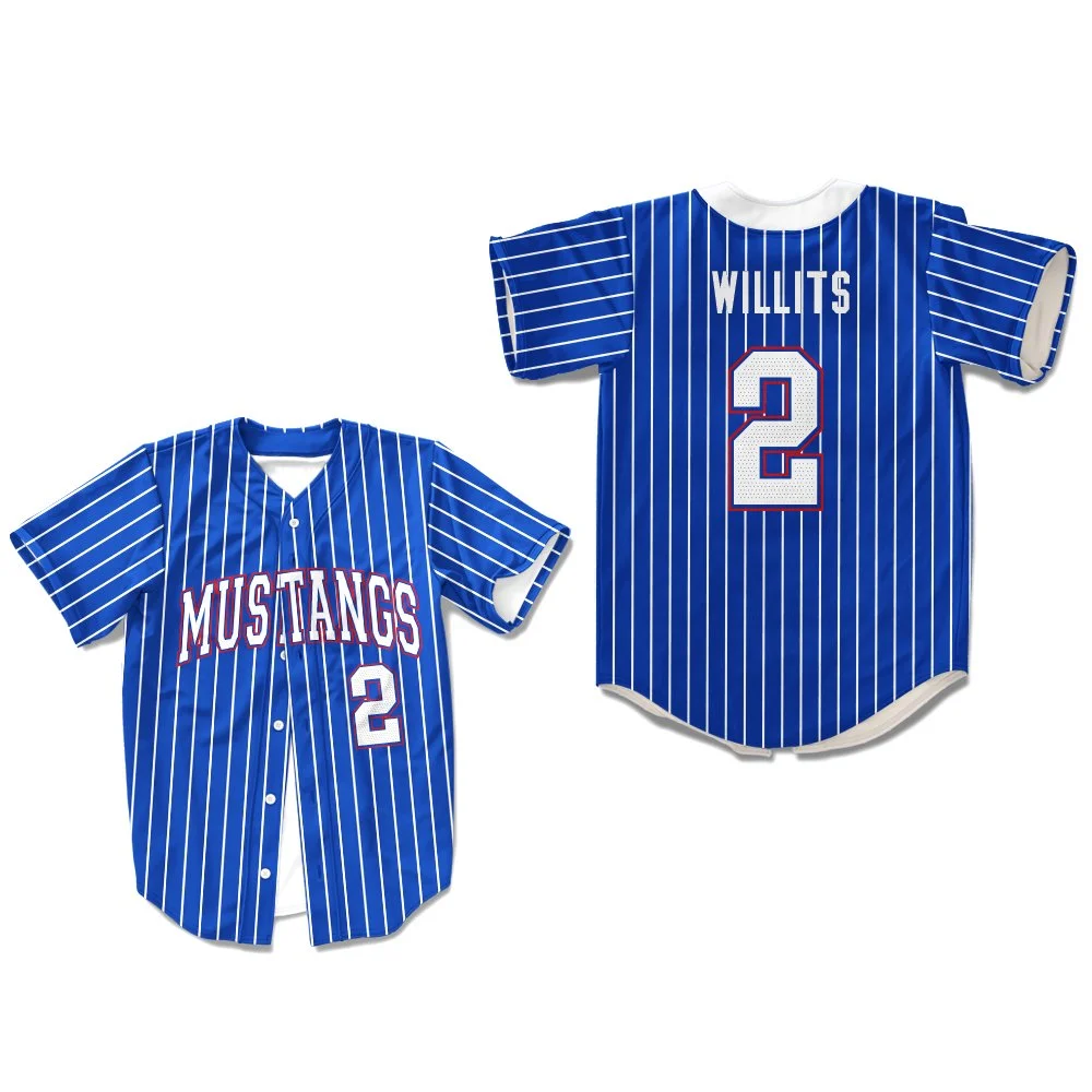 Eli Willits High School Sewn baseball jersey Washington Nationals Fort Cobb, Oklahoma Lawton