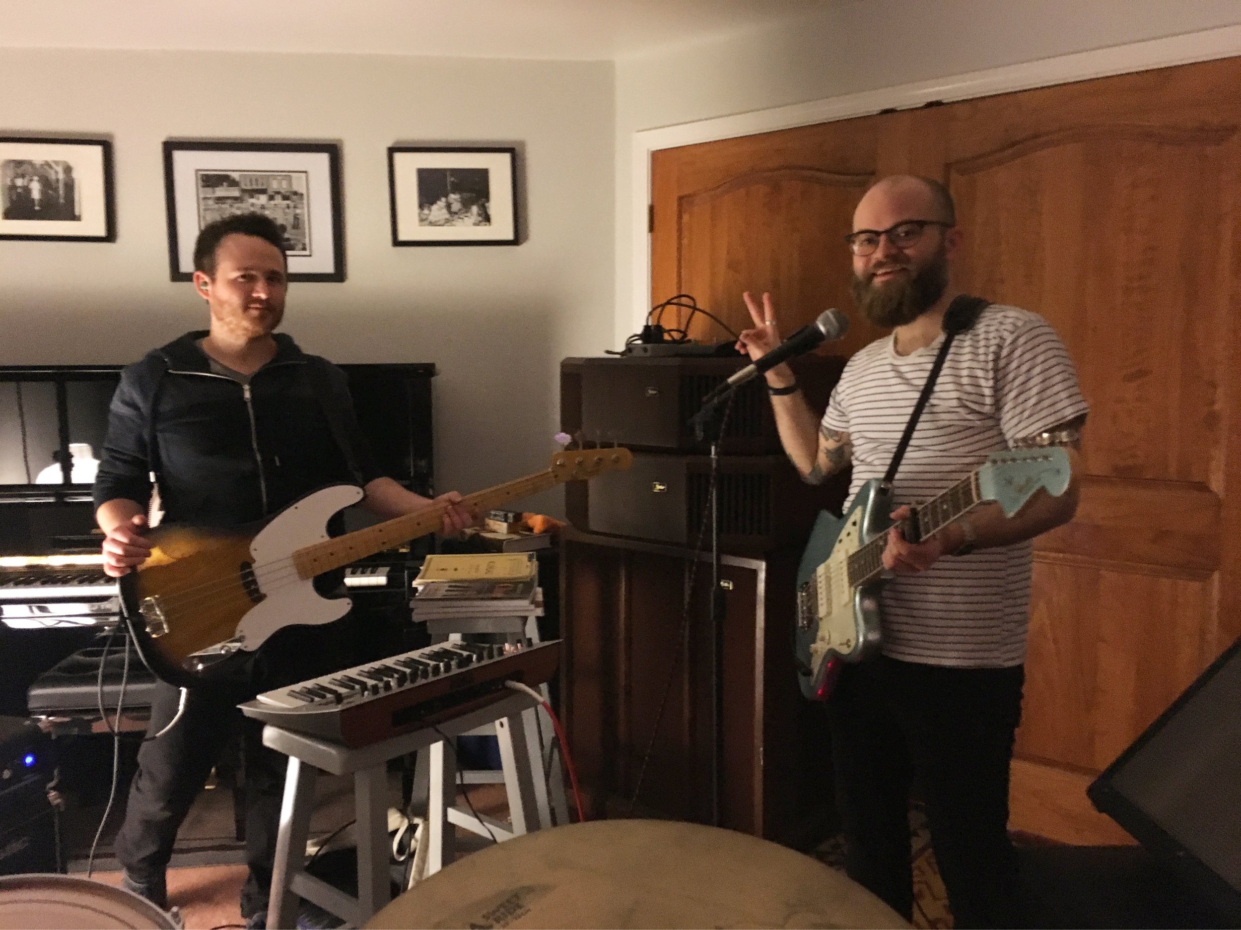 It me (and Shane) every single Tuesday at band practice.