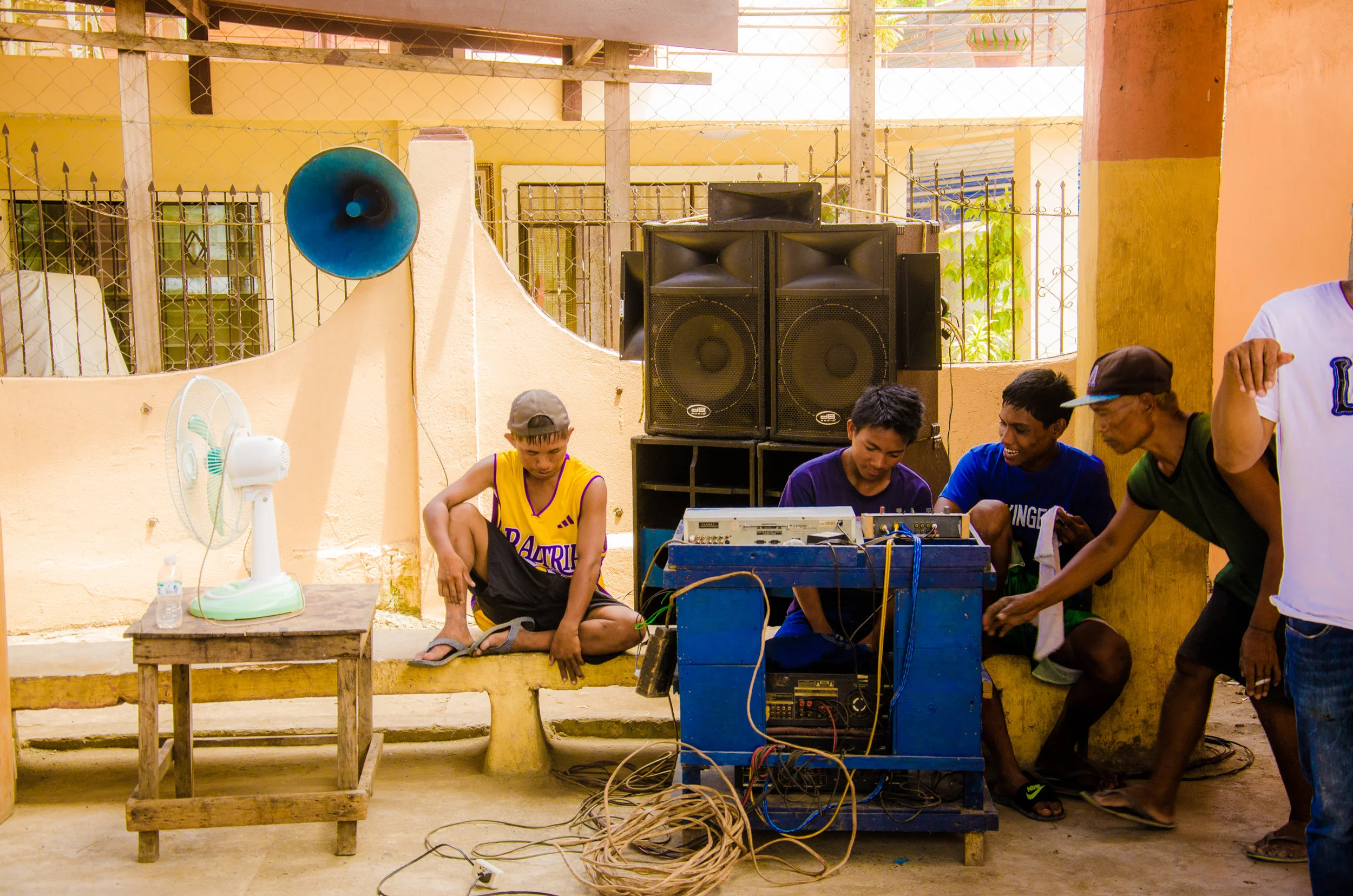 DJ at a Medical Mission, Cabagan, Isabela