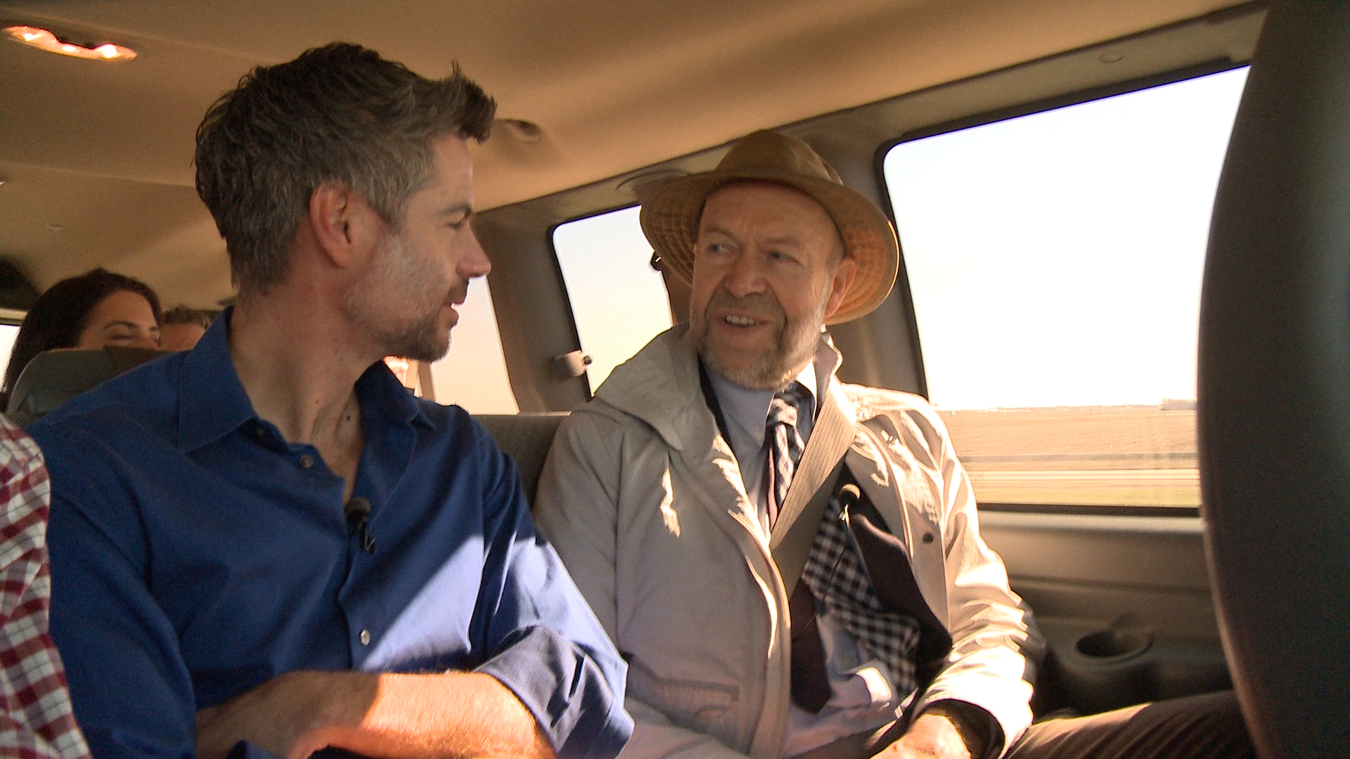 Next Monday Environmental Progress President Michael Shellenberger (left) will give labor union and Oswego leaders the "James Hansen Courage Award," named after climate scientist James Hansen (right) for their tenacious and successful effort to save Fitzpatrick. 
