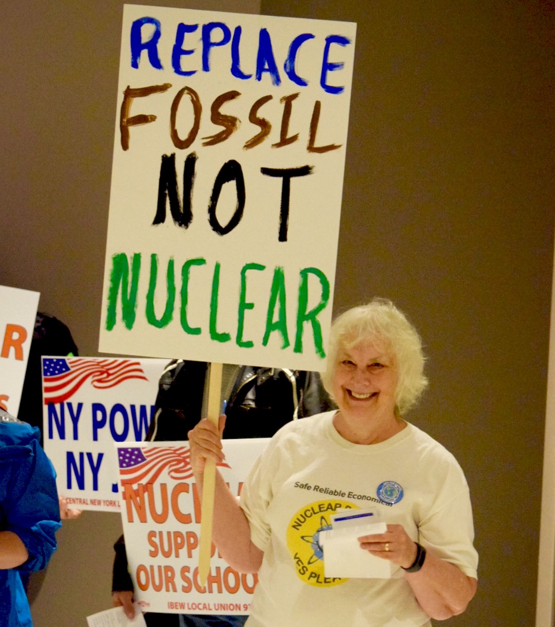 Pro-nuclear environmentalist Meredith Angwin, Save Vermont Yankee.
