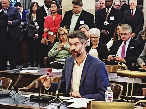 EP President Michael Shellenberger testifying before New Jersey Senate