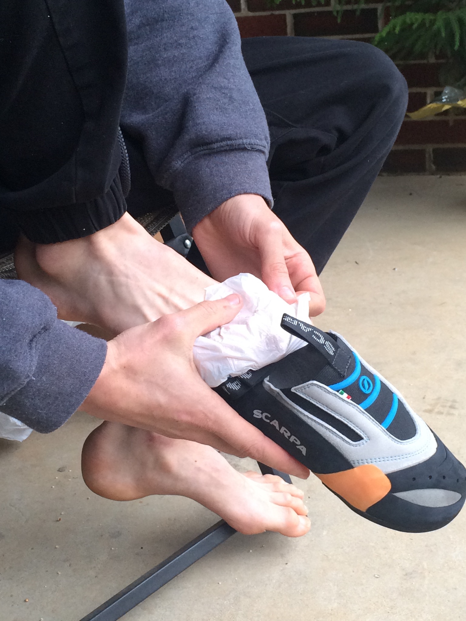 The Learning Curve: The Fix for Painful Climbing Shoes