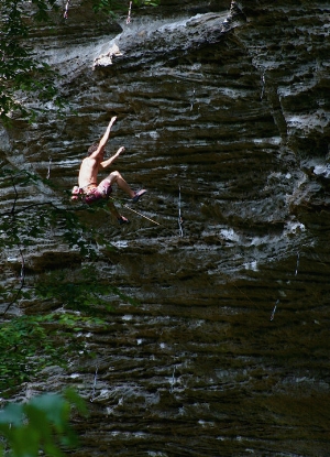 Trying "Omaha Beach" in 2010.
