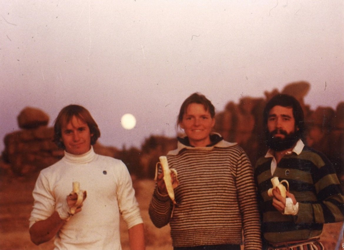  Todd, Lisa Schassberger, and Paul in Vedauwoo. 