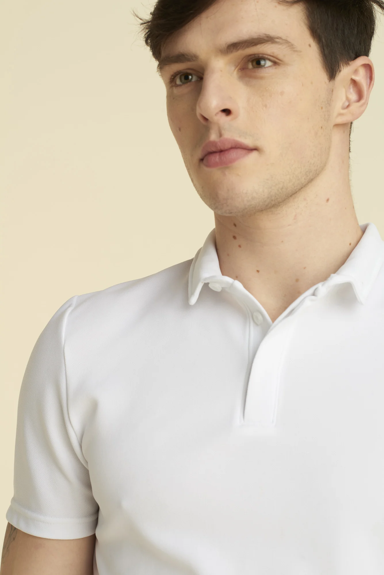 mens white Polo yacht crew uniform