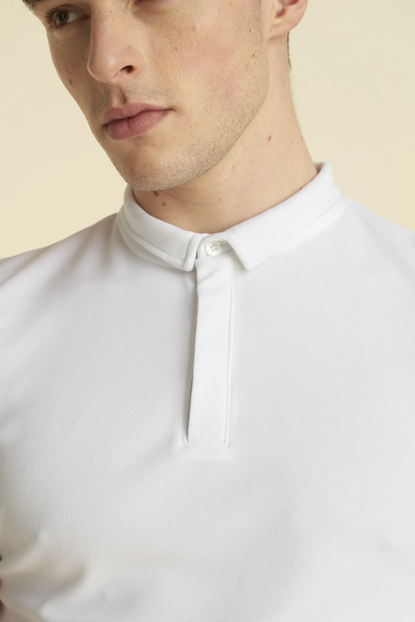mens white Polo yacht crew uniform