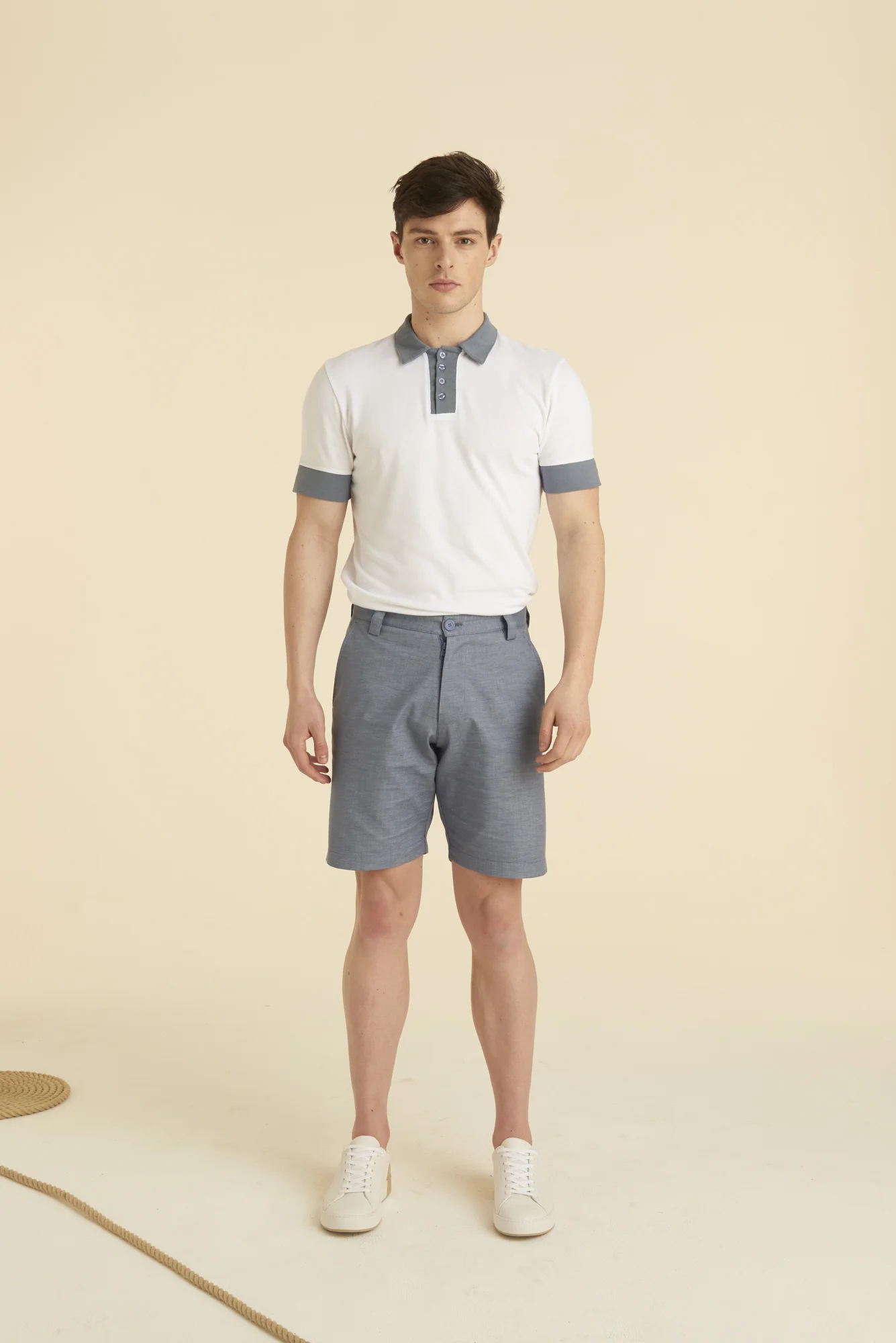 mens white Polo yacht crew uniform