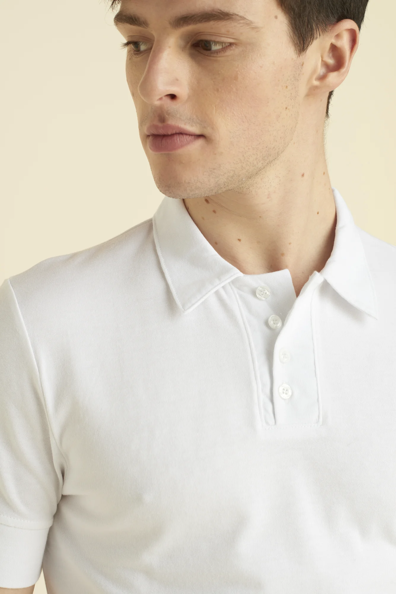 mens white Polo yacht crew uniform
