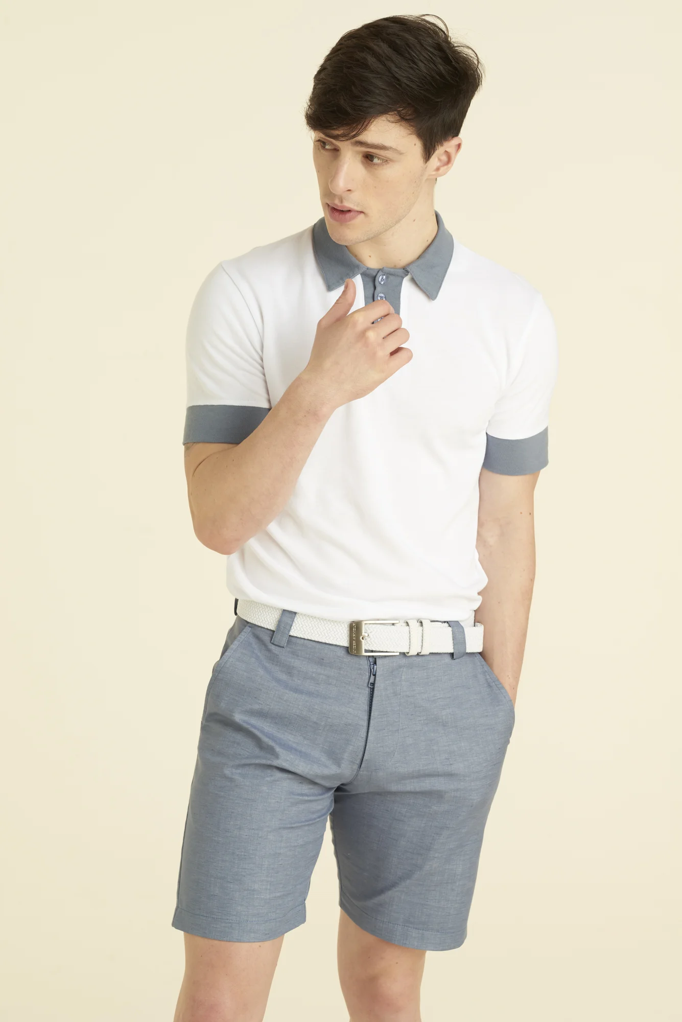 mens tailored shorts yacht crew uniform