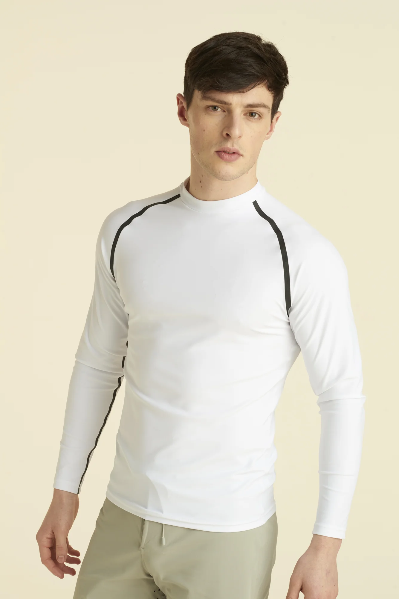 mens rash guard swim top yacht crew uniform
