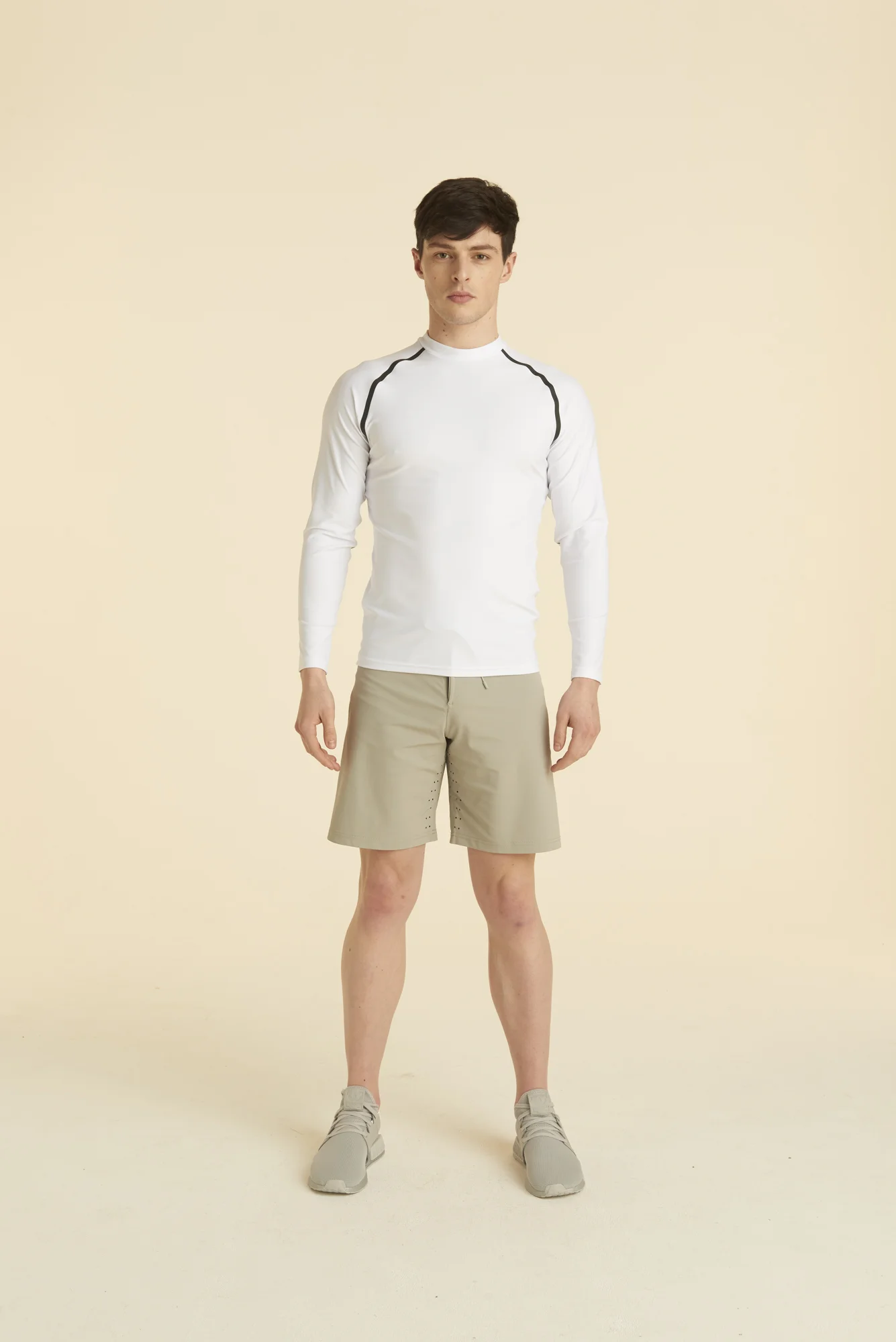 mens rash guard swim top yacht crew uniform