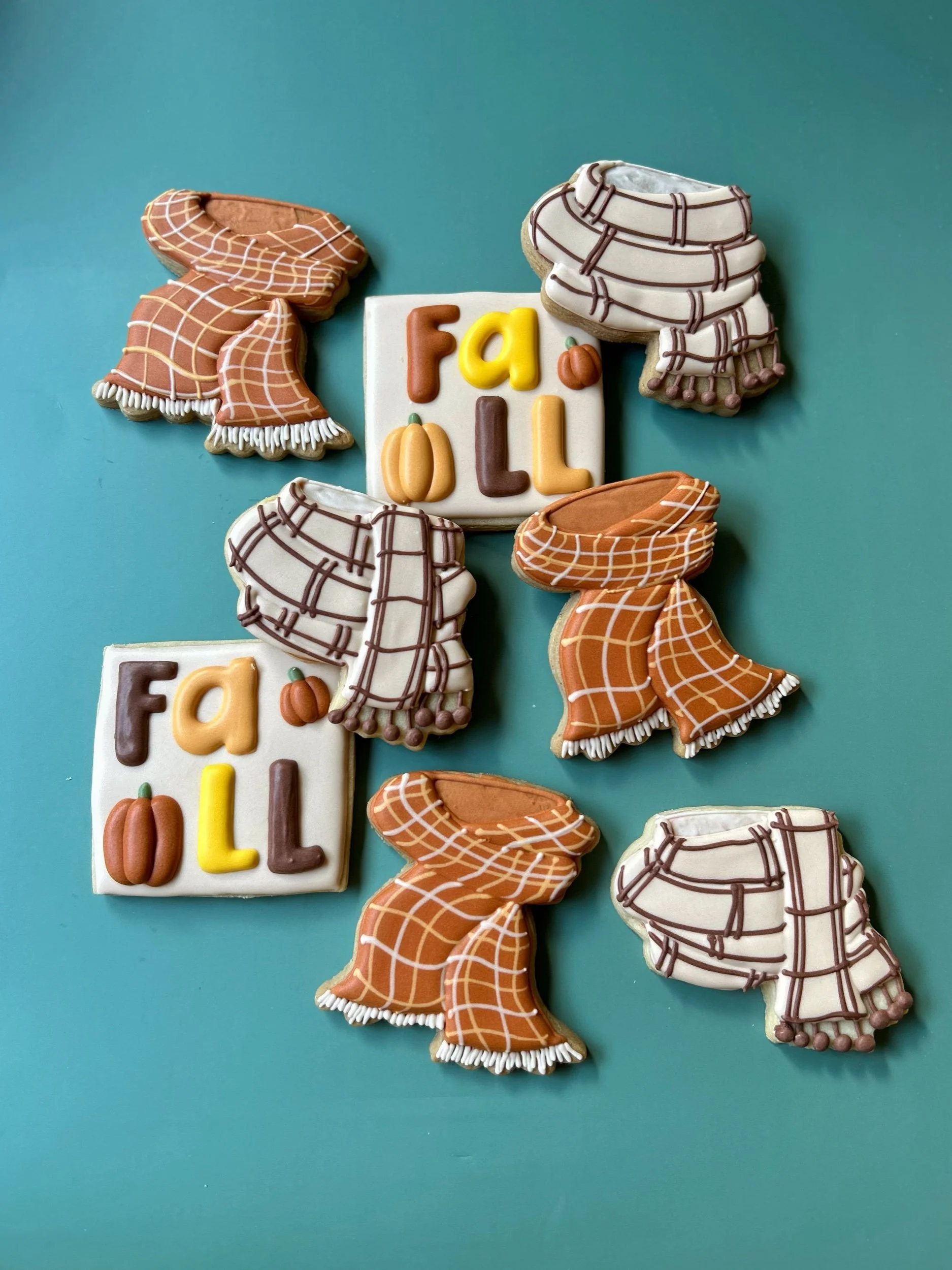 Thursday, November 06, 2025 (6:00PM-8:00PM) Fall too Well Scarf Cookie Decorating Workshop