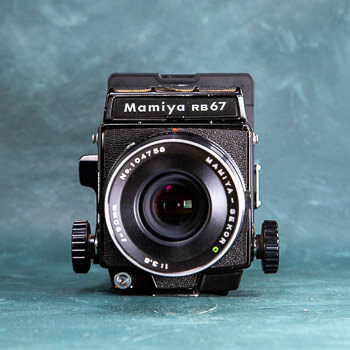 Mamiya RB67 Rezivot Polaroid Back — Film Objektiv