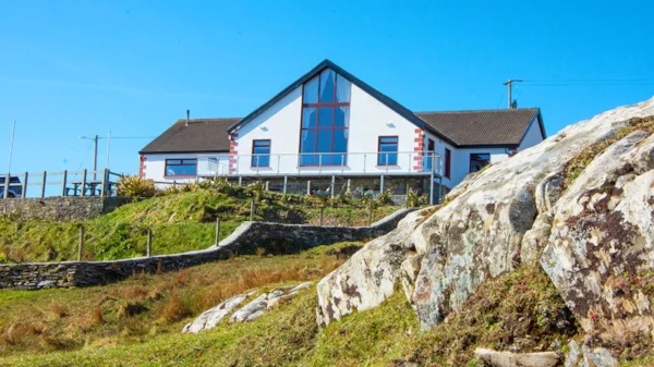 The community club in Inishturk where you are guaranteed a warm welcome, cosy fire, beautiful food and great service with a smile...especially from Joe 
