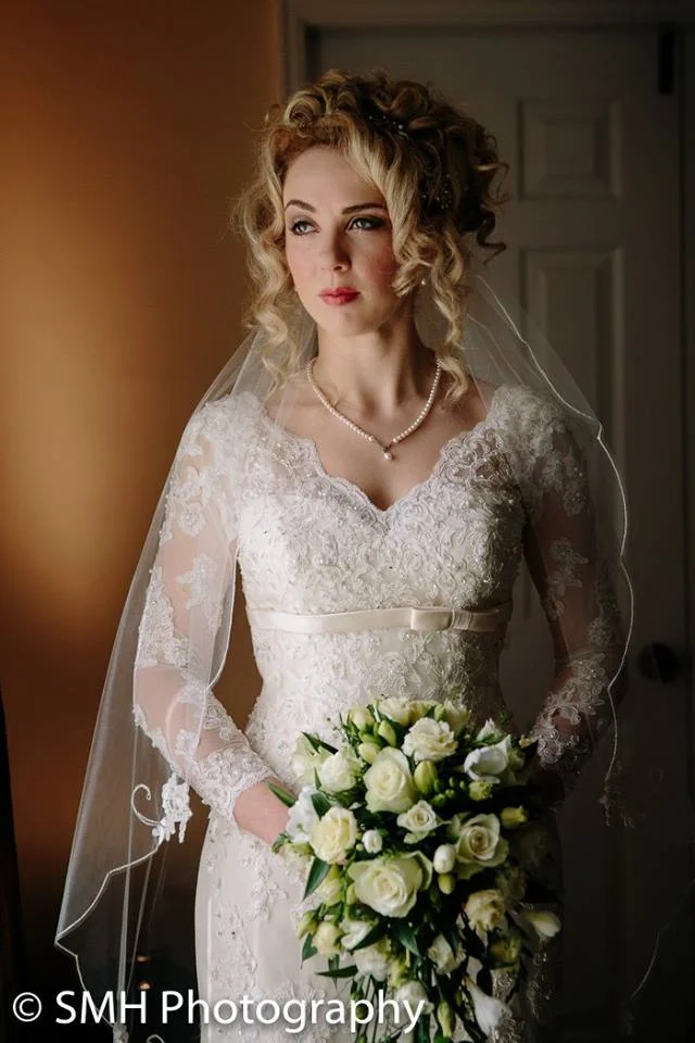 stunning bridal hair and make up in manchester