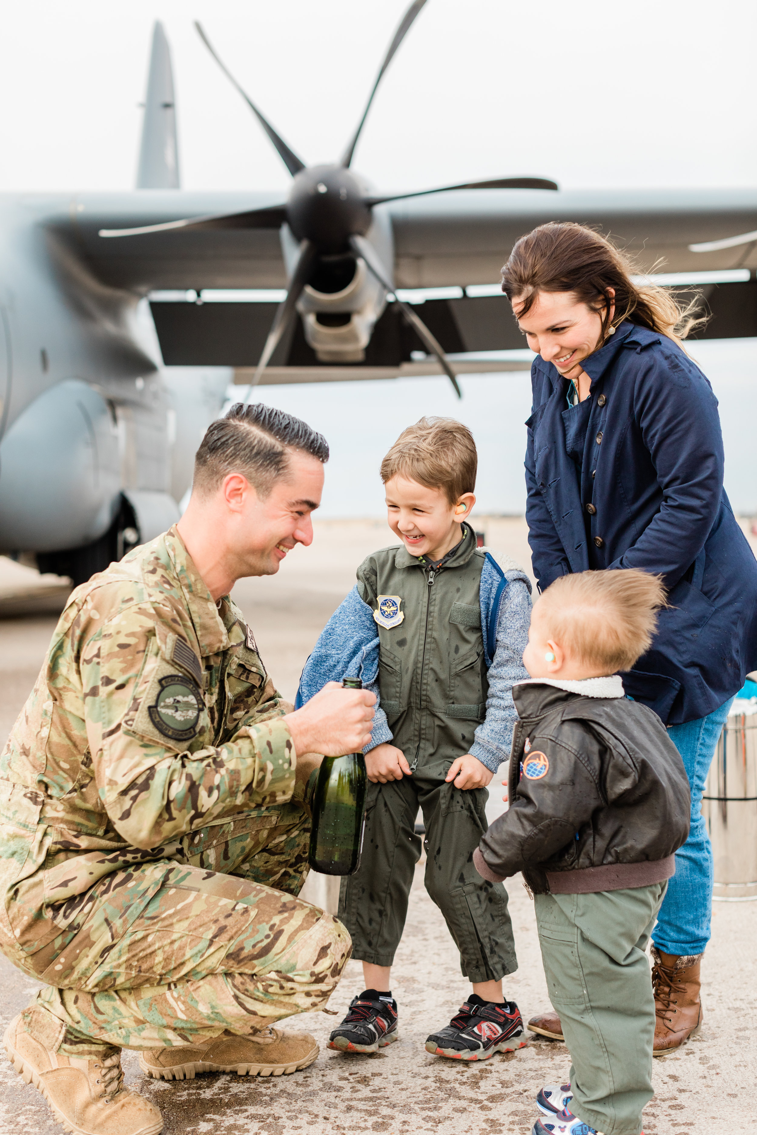Hering Fini Flight | Military Storybook Session | Abilene Dyess Texas Photographer