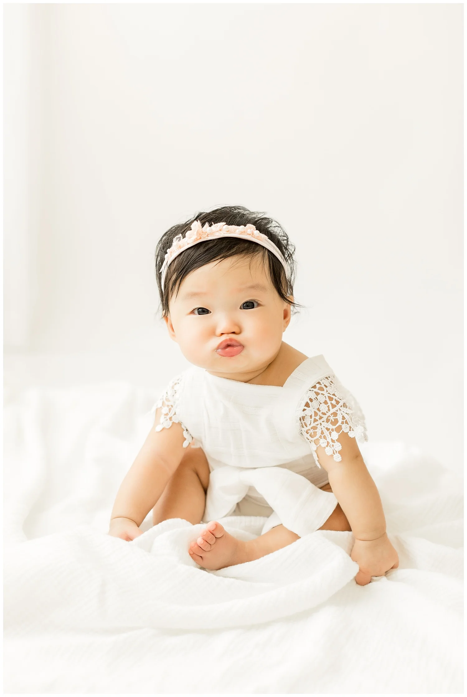Abilene Texas Baby Photographer | Emma | Milestone Session Sneak Peek 