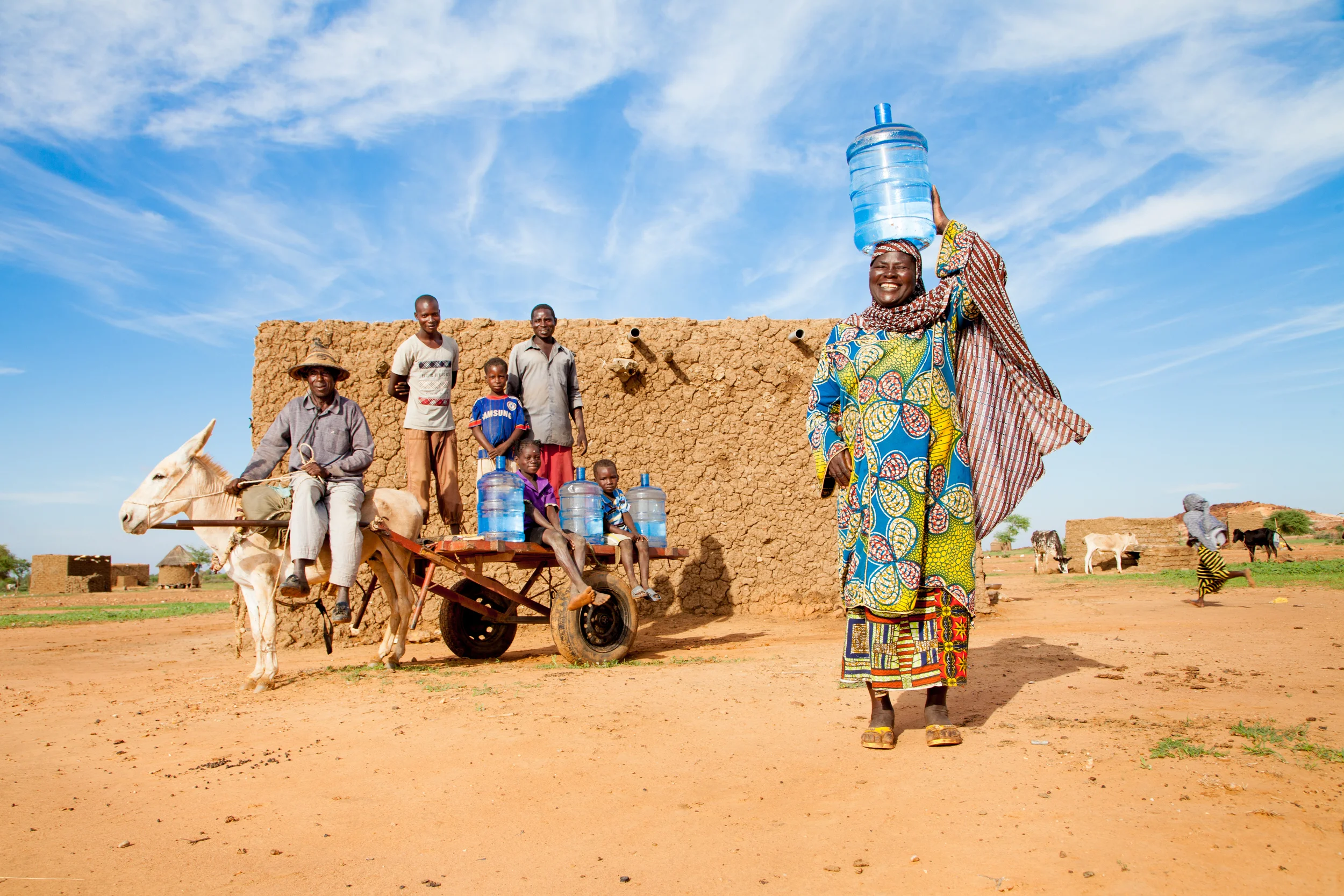  Access to water campaign, Niger,&nbsp;for UNICEF 