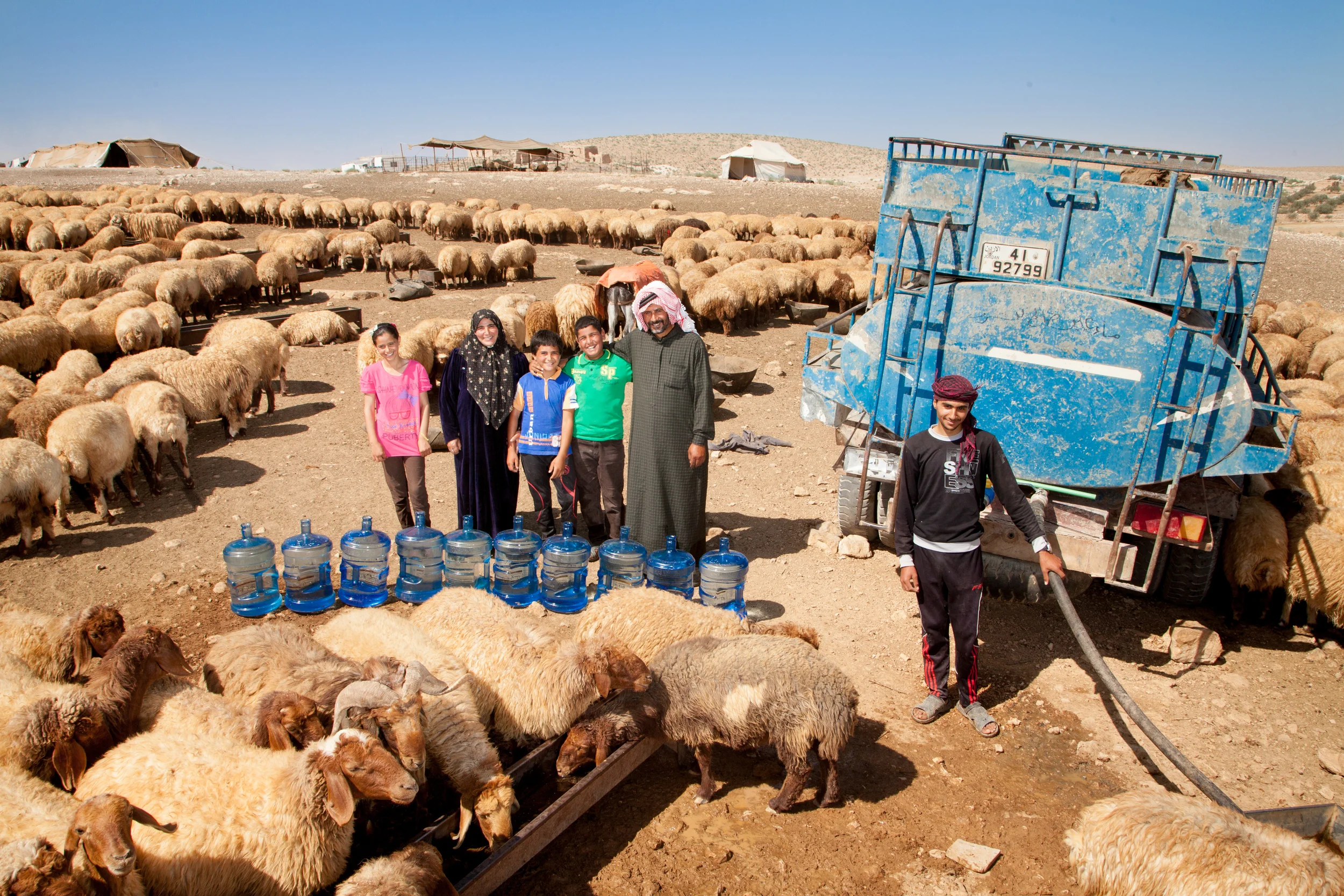 Access to water campaign, Jordan,&nbsp;for UNICEF 