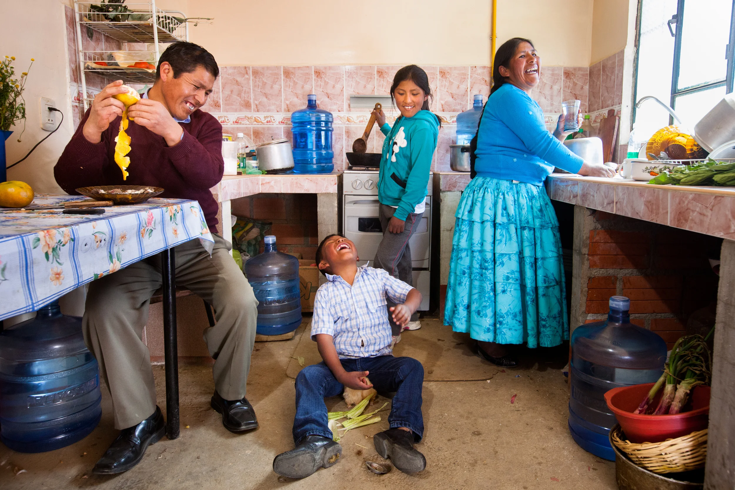  Access to water campaign, Bolivia,&nbsp;for UNICEF 
