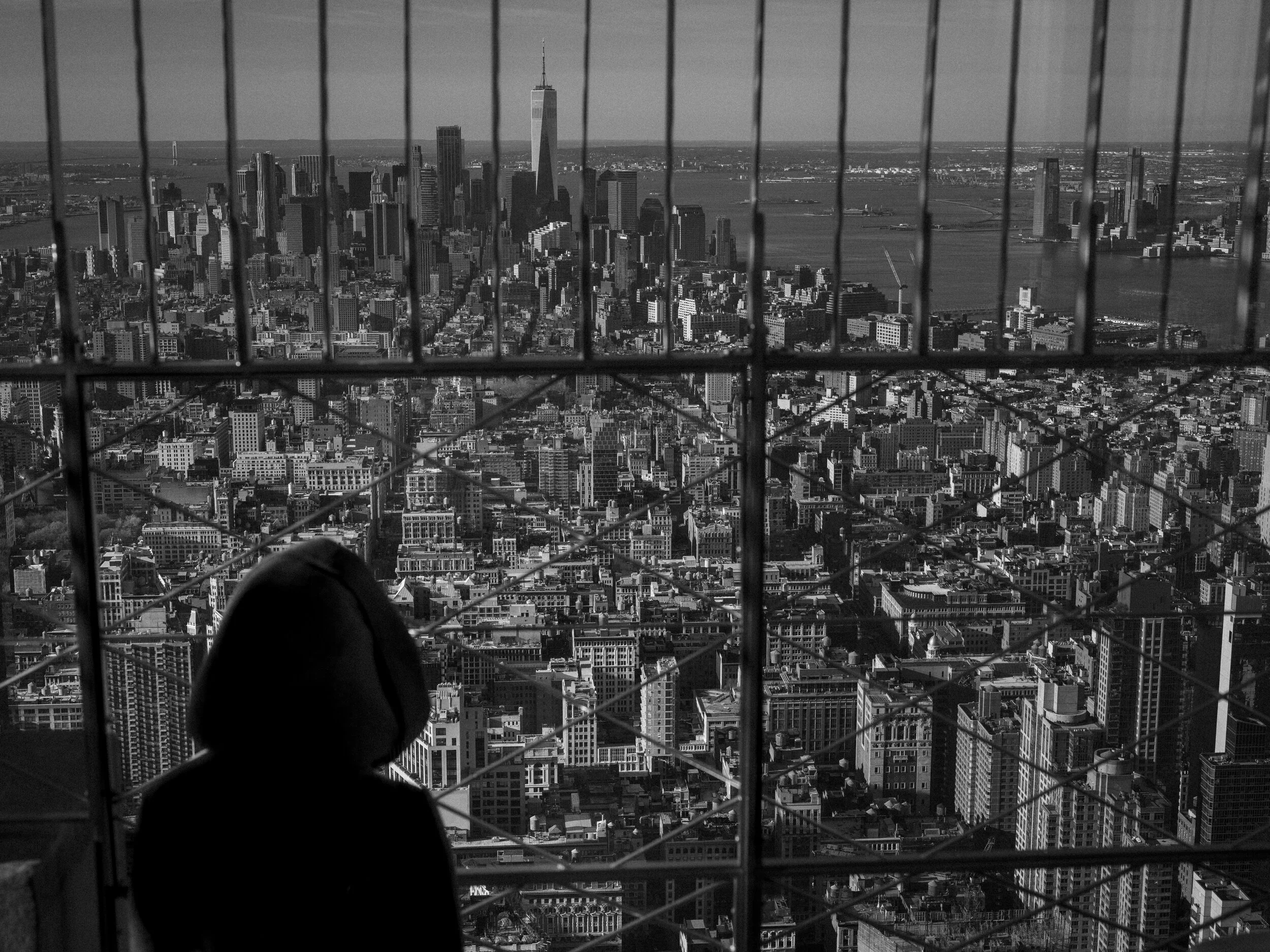  New York City, locked down. 