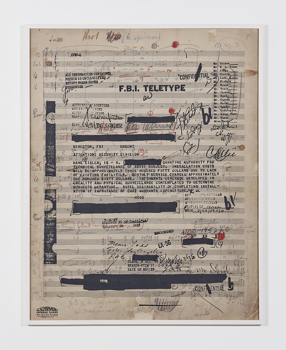 Part File Score, 2014. Photograph: Nick Ash.