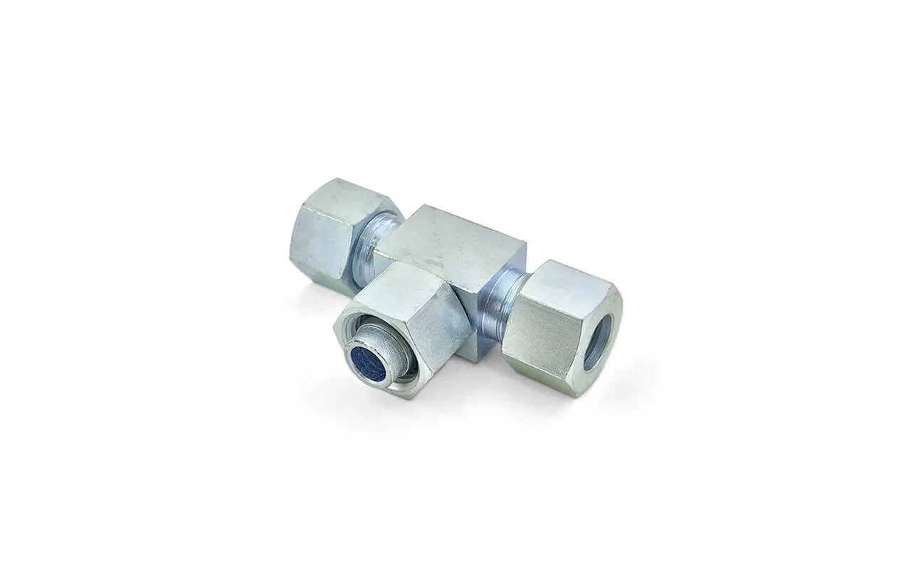 Steel DIN Adjustable Branch Tee
