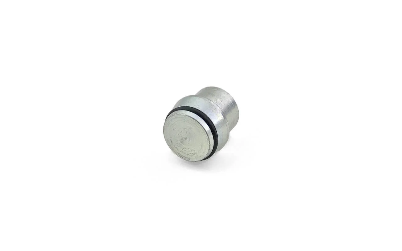 Steel DIN Blanking Plug with O-Ring
