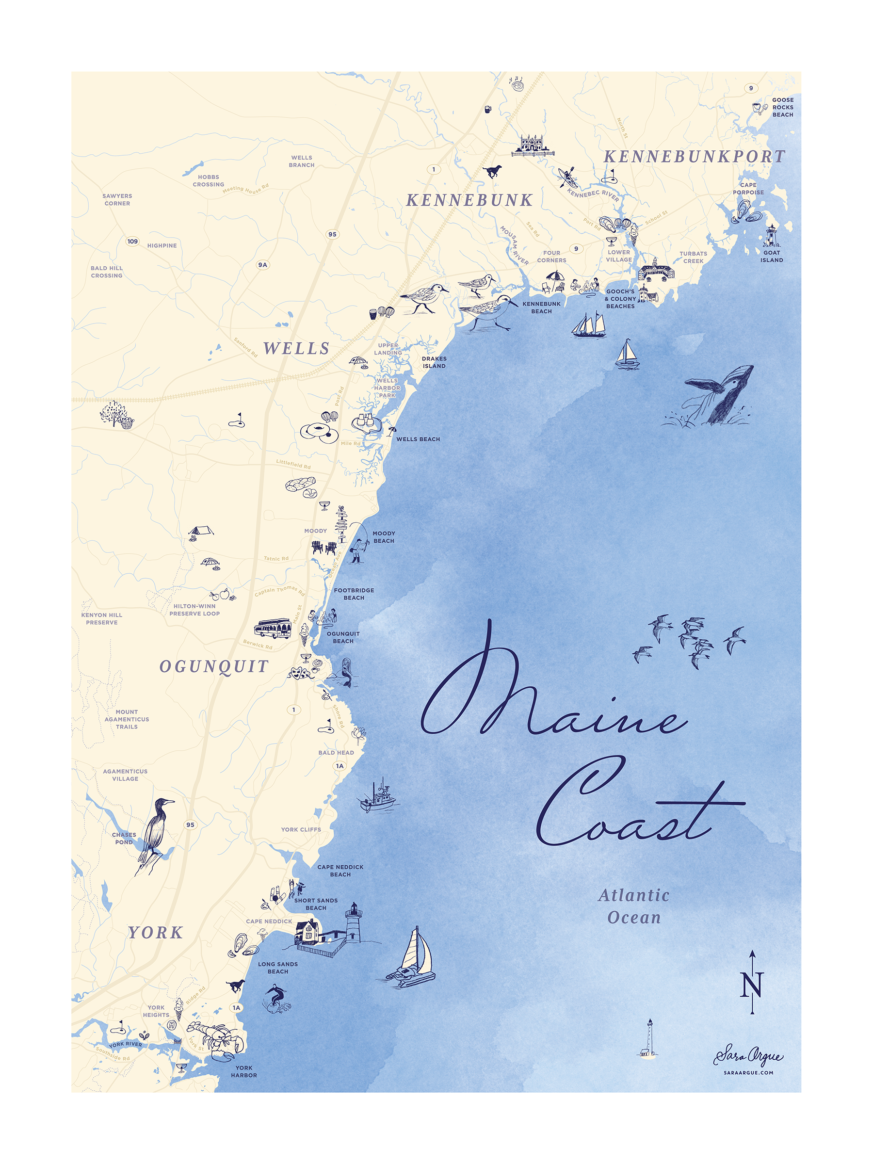 Sara Argue-Maine Coast Illustrated Map-Blue.png