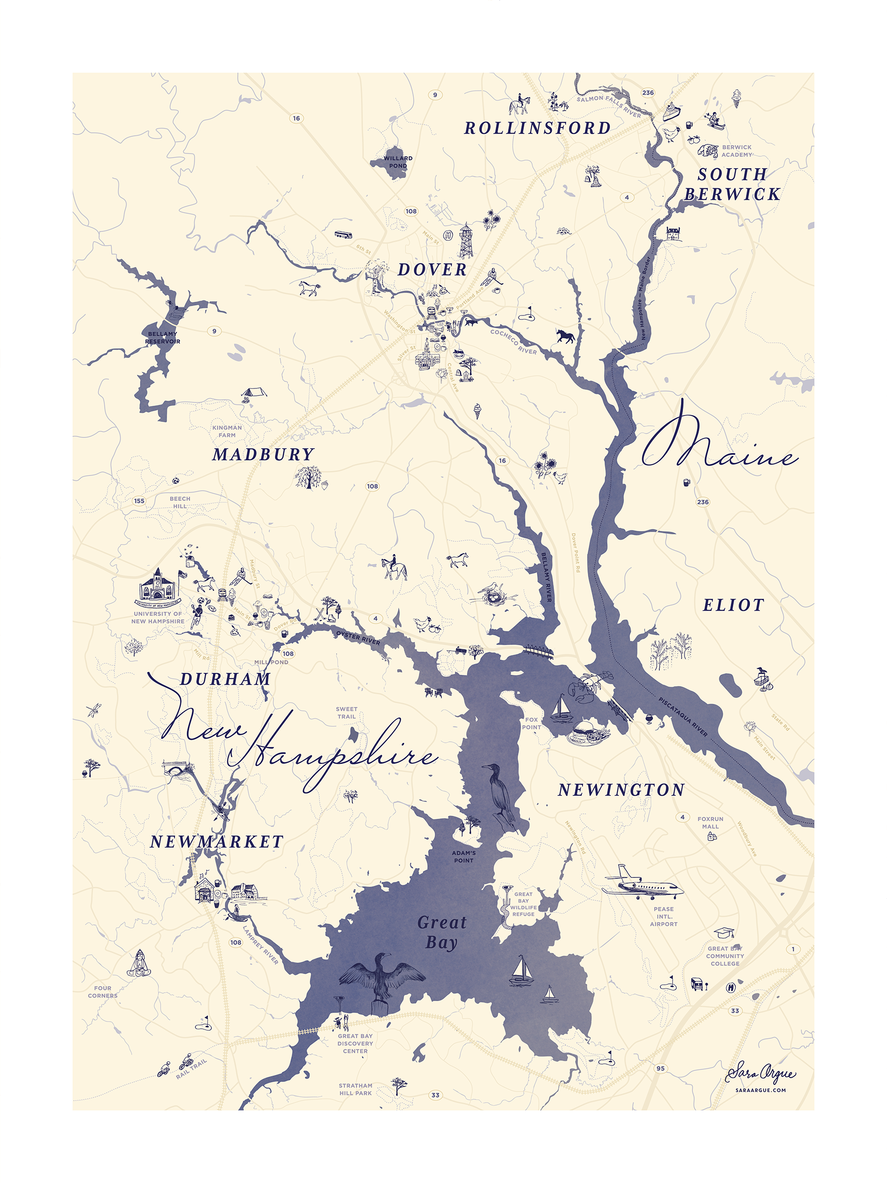 Sara Argue-Dover Illustrated Map-Navy.png